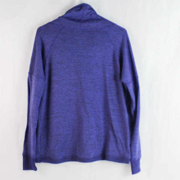 Gerry Women's Medium Purple Drawstring Cowl Neck Sweatshirt - Good Condition
