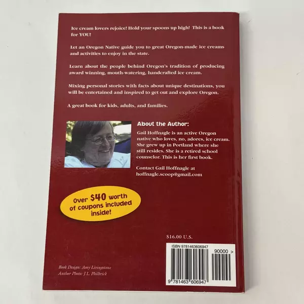 Oregon Ice Creams by Gail Hoffnagle 2011 Paperback Signed by Author