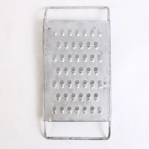 Lot of 3 Vintage Unmarked and EKCO Flat Metal Cheese Graters