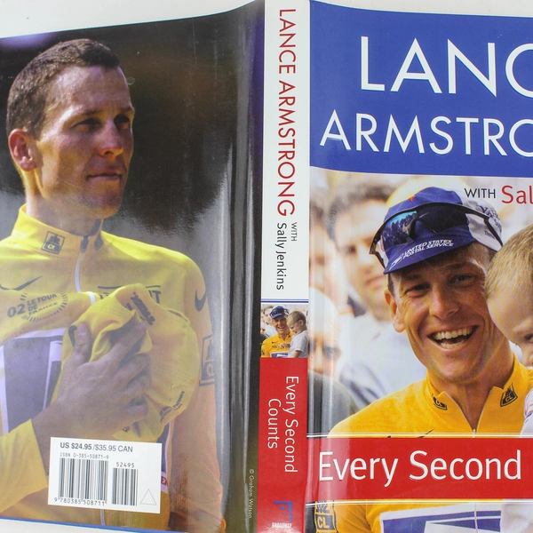 Every Second Counts by Lance Armstrong & Sally Jenkins 2003 Hardcover - Good