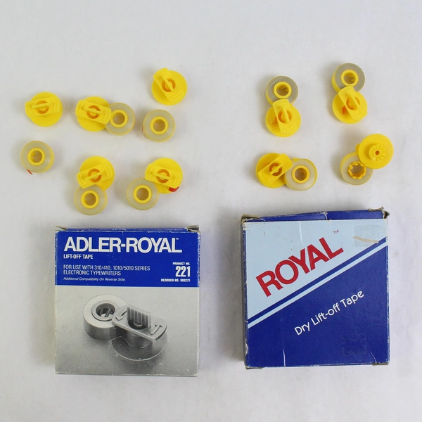 Lot of 9 Rolls Of Adler Royal Lift-Off Tape 310/410 & 1010/5010 Product No. 221