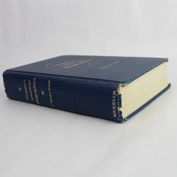 Merriam-Webster's American Biographies 1975 Hardcover - Pre-Owned with Wear