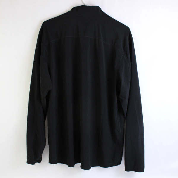 Gap Black 1/2-Zip Athletic Fit Mock Neck Jacket Men's Size XL