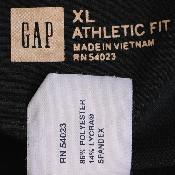 Gap Black 1/2-Zip Athletic Fit Mock Neck Jacket Men's Size XL