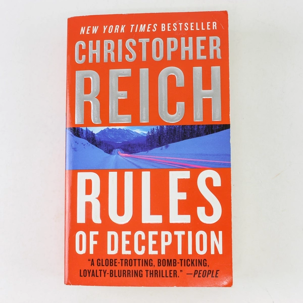 Rules of Deception by Christopher Reich 2009 Paperback - Good Condition Novel
