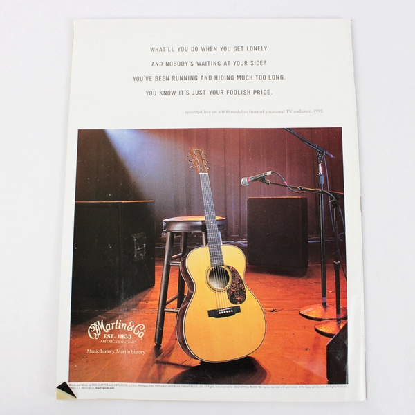 Acoustic Guitar Magazine September 2004 Featuring Eric Clapton