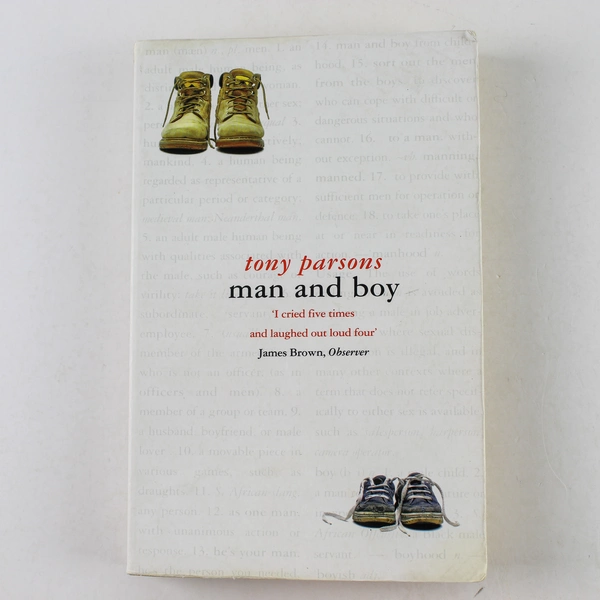 Man and Boy by Tony Parsons 2000 Paperback - Good Condition, Heartfelt Story