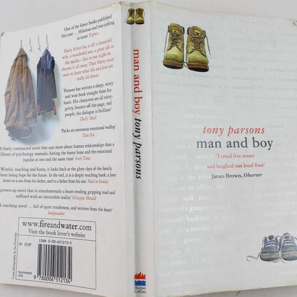 Man and Boy by Tony Parsons 2000 Paperback - Good Condition, Heartfelt Story