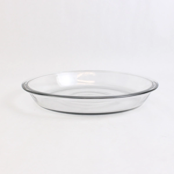 Unbranded Clear Glass Pie Dish 9"