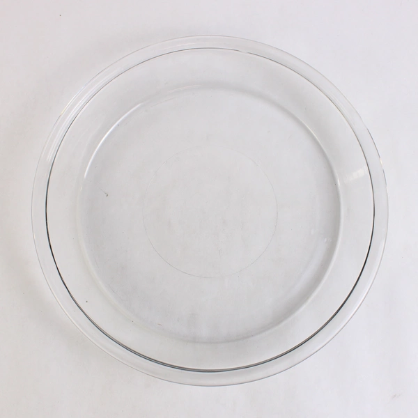Unbranded Clear Glass Pie Dish 9"