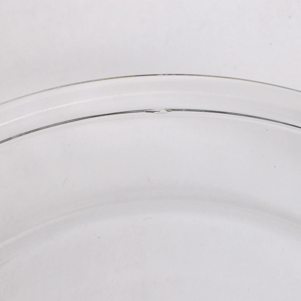 Unbranded Clear Glass Pie Dish 9"