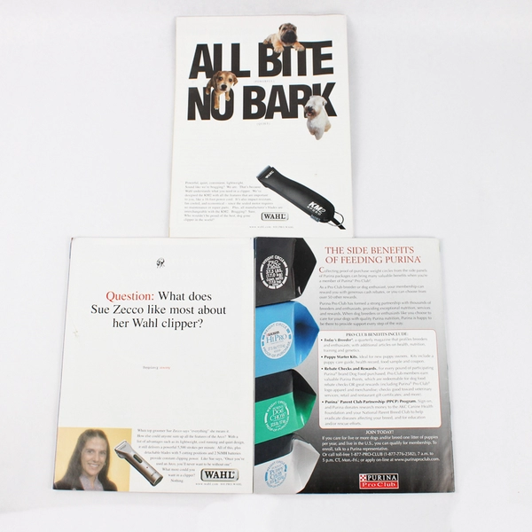 Lot Of 3 Dog World Magazines January March December 2003