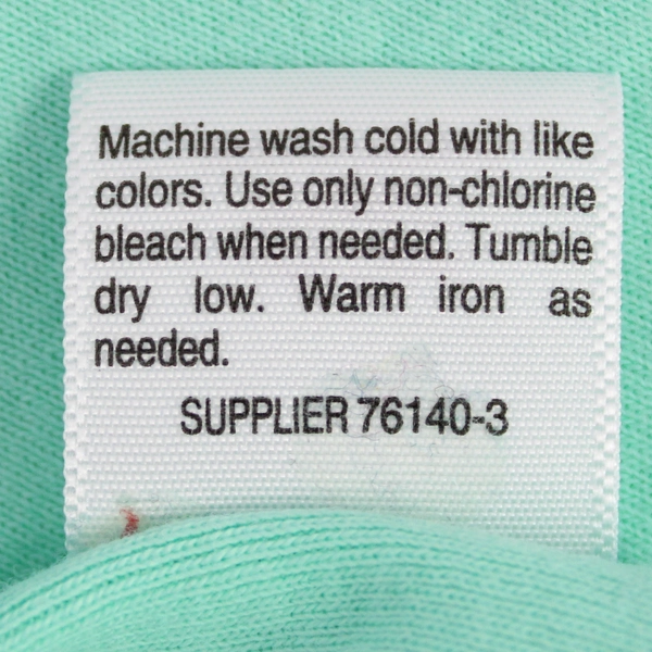 St. John's Bay Mint Green Cotton T-Shirt Women's XL Good Pre-Owned Condition