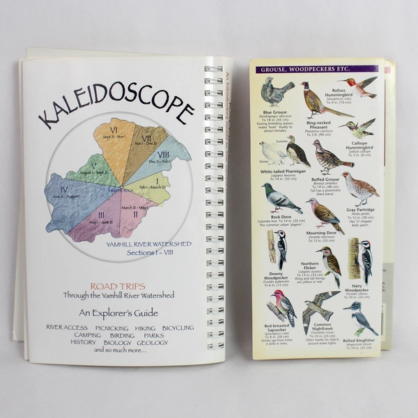 Lot of 2 Signed Kaleidoscope Yamhill River & WA Bird Pamphlet Books