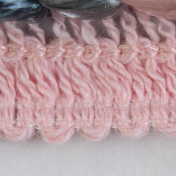 Lot of 3 Lengths of Pink and Blue Rope Trim For DIY Crafting