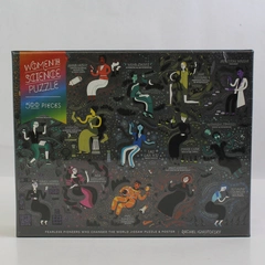 Women in Science Jigsaw Puzzle Rachel Ignotofsky 500 Pieces w/ Poster New