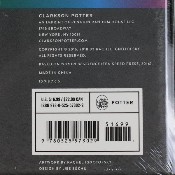 Women in Science Jigsaw Puzzle Rachel Ignotofsky 500 Pieces w/ Poster New