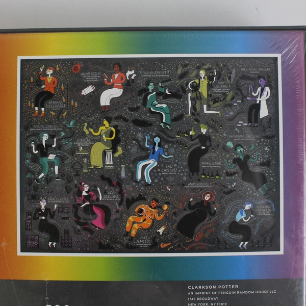 Women in Science Jigsaw Puzzle Rachel Ignotofsky 500 Pieces w/ Poster New