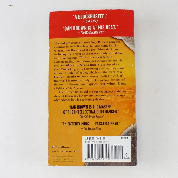 Dan Brown's Inferno Paperback 2013 Edition - Good Condition, Bestseller