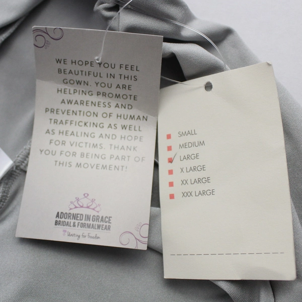 NWT Twobirds Gray Wrapping Bodysuit Women's Size Large