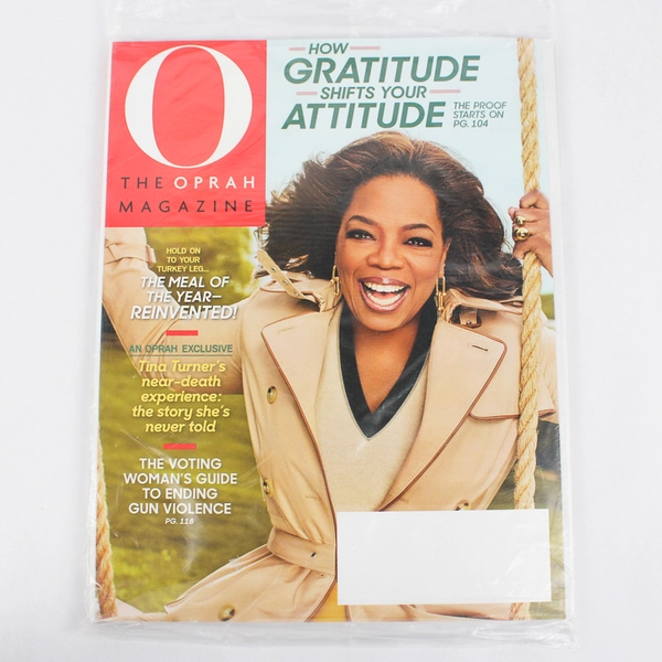 Lot of 2 O The Oprah Magazine November & December 2018 New Sealed