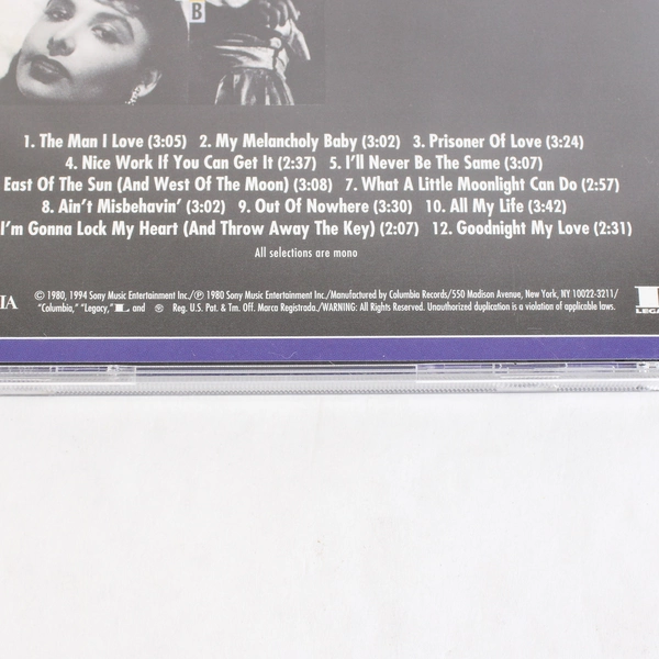 Billie Ella Lena Sarah 1994 Audio CD Columbia Jazz Masterpieces