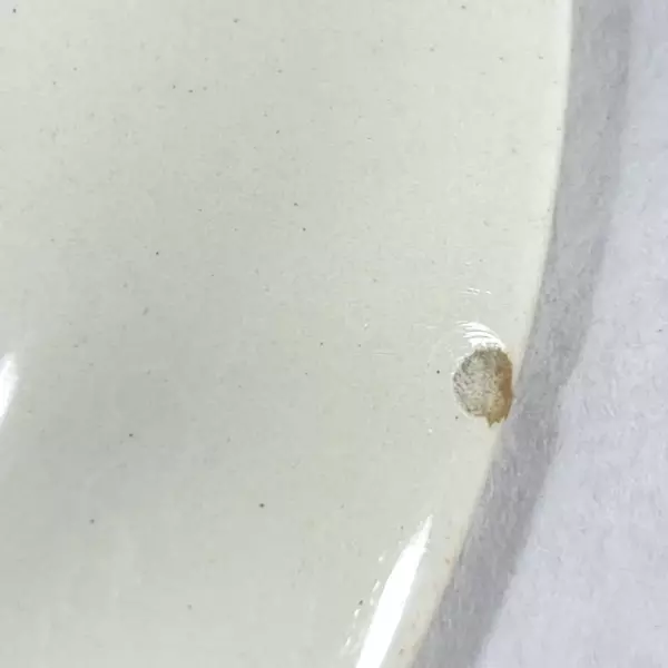 Lot of 6 Vintage 1940s Edwin Knowles China Fruit Bowls Chartreuse Pattern 5.5"