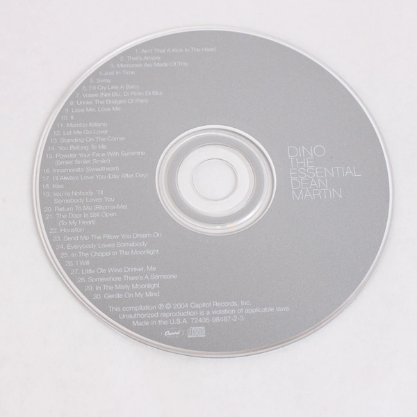 Dino: The Essential Dean Martin 2004 Audio CD Capitol Records