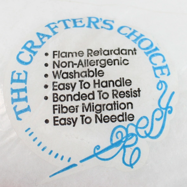 Fairfield Poly-Fil Extra-Loft Batting Full Size 81" x 96” 100% Bonded Polyester