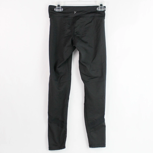 Old Navy Active Go-Dry Black Stretchy Leggings Youth Size Medium 8