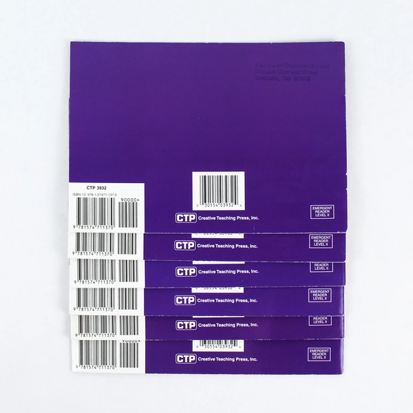 Lot of 6 Families Share by Rozanne Lanczak Williams 1996 Emergent Readers