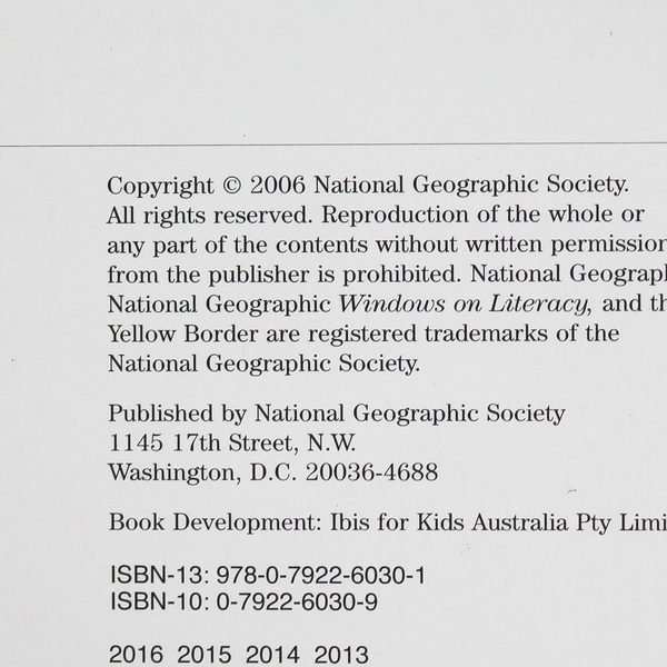 Lot Of 6 Jenna's Pet by Claudia Moore National Geographic 2006 Paperback