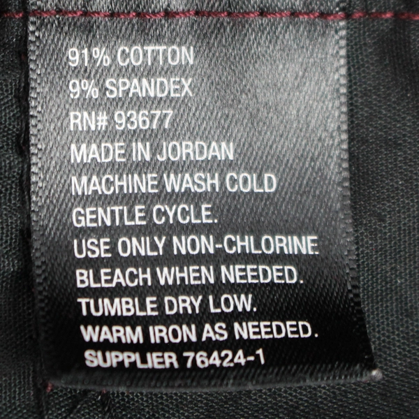 Worthington Wine Red Cotton Ankle Pants Women's Size 14 Good Condition