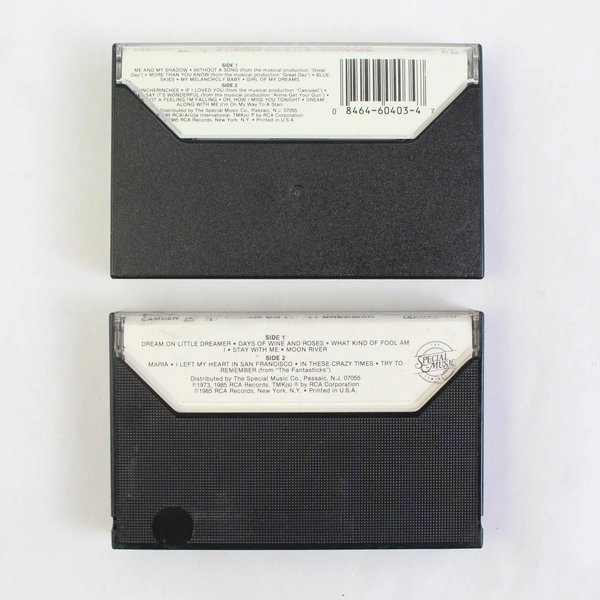 Lot of 2 Cassette Tapes by Perry Como Dream Dreamer