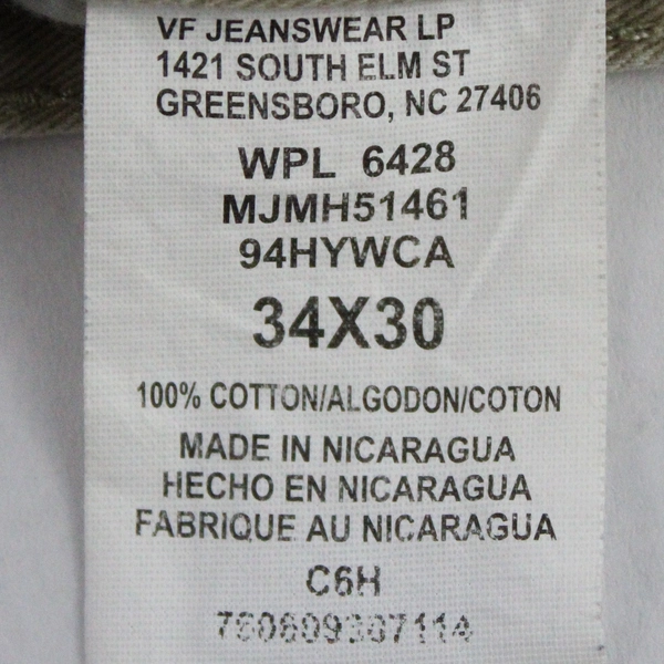 WRG Jeans Co. Beige Cotton Khaki Pants Men's Size 34x30