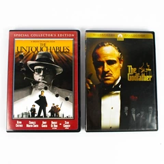 Lot Of 2 Gangster DVDs: The Godfather & The Untouchables 2004