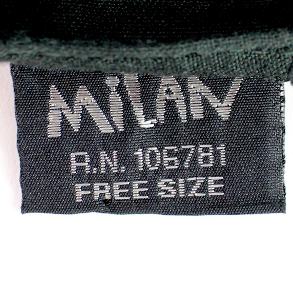 Milan Black & Yellow Tie-Dye Embroidered Dress Women's Free Size, Good Condition