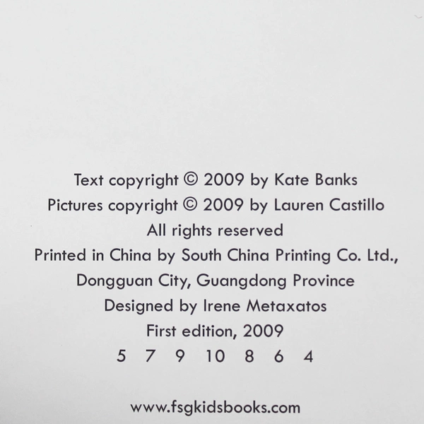 Lot of 5 That's Papa's Way by Kate Banks 2009 Hardcover with Dust Jackets