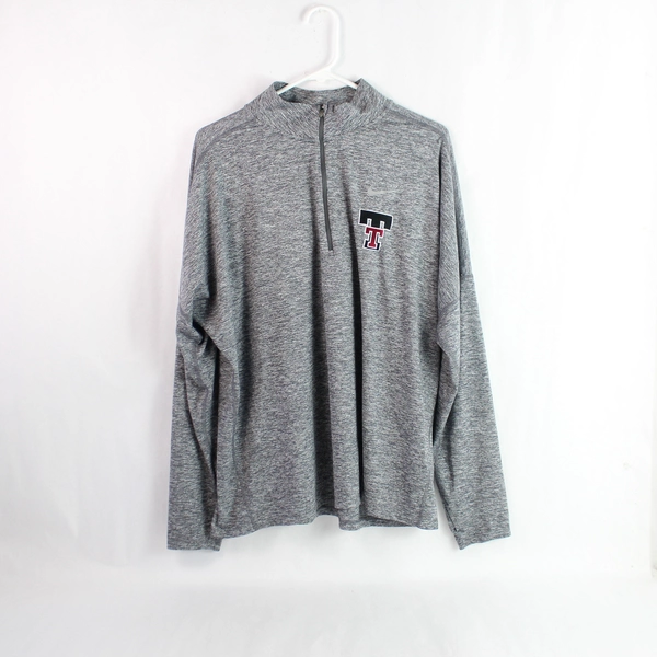 Nike Dri-Fit Gray 1/4 Zip Running Jacket Women's Size 1X - Good Condition