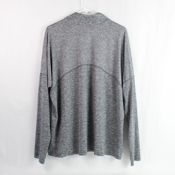 Nike Dri-Fit Gray 1/4 Zip Running Jacket Women's Size 1X - Good Condition