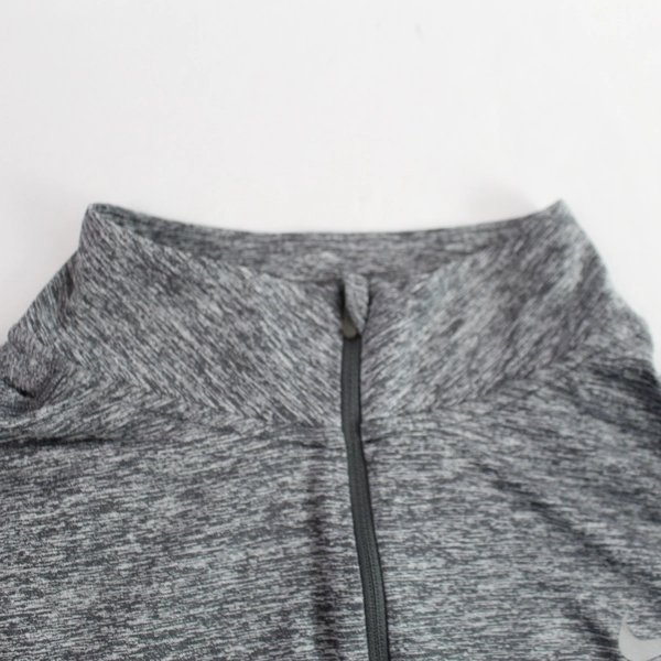 Nike Dri-Fit Gray 1/4 Zip Running Jacket Women's Size 1X - Good Condition