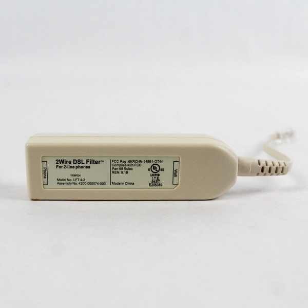 2Wire DSL Filter for 2-Line Phones Model No. LFT 4-2