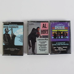 Lot of 3 Cassette Tape Dixieland Jazz Boots Randolph Al Hirt Joe Fingers Webster
