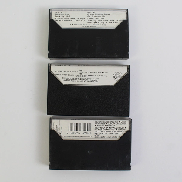 Lot of 3 Cassette Tape Dixieland Jazz Boots Randolph Al Hirt Joe Fingers Webster