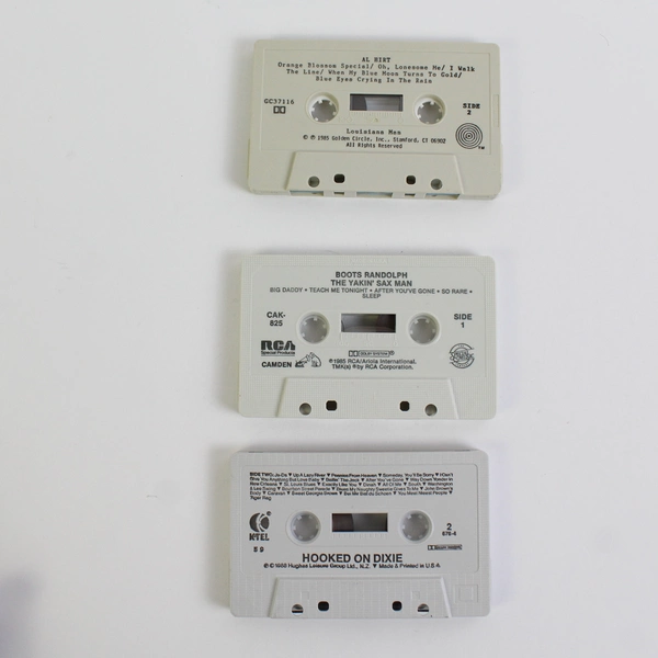 Lot of 3 Cassette Tape Dixieland Jazz Boots Randolph Al Hirt Joe Fingers Webster
