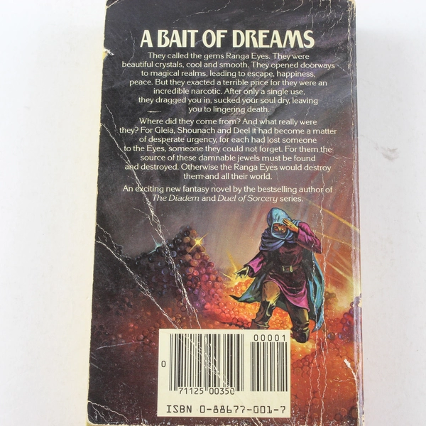 Bait of Dreams by Jo Clayton 1985 DAW Paperback Sci-Fi Collector's Book