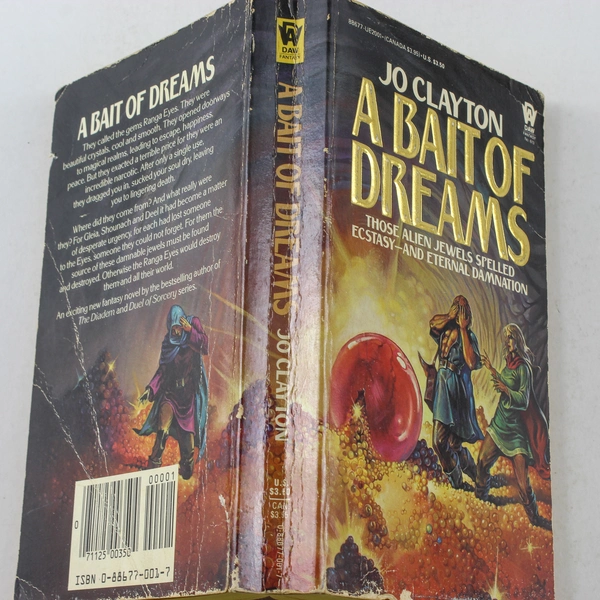 Bait of Dreams by Jo Clayton 1985 DAW Paperback Sci-Fi Collector's Book