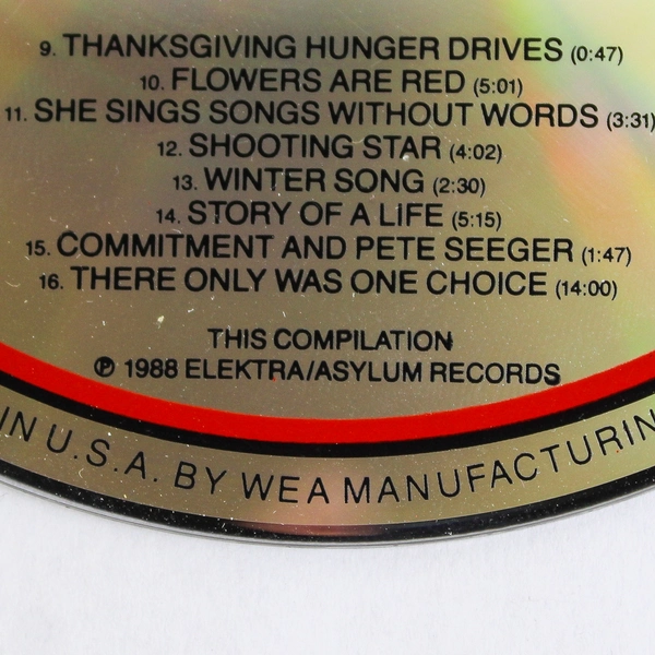 Harry Chapin The Gold Medal Collection 2-Disc Set 1988