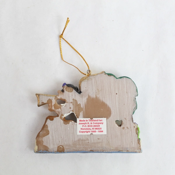 Joseph K Hawaii Angel Ornament 2.5" Hand-Painted Collectible Pre-Owned