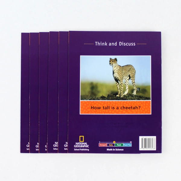 Lot of 6 National Geographic The Speedy Cheetah by Rachel Elliott 2004